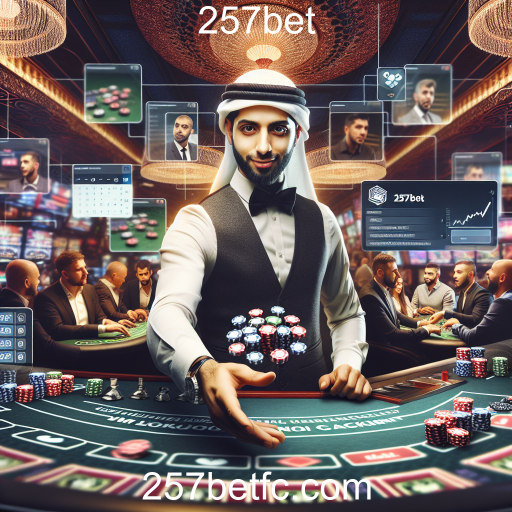 A Emoção do Cassino Ao Vivo no 257bet